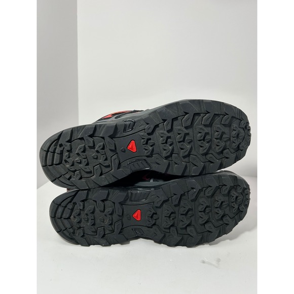 Salomon X Ultra Gore-Tex Hiking Shoes Black Grey Coral Womens 8 398685 - Picture 9 of 13